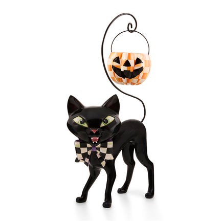 Courtly Cat with Pumpkin Bucket — official retailer photograph