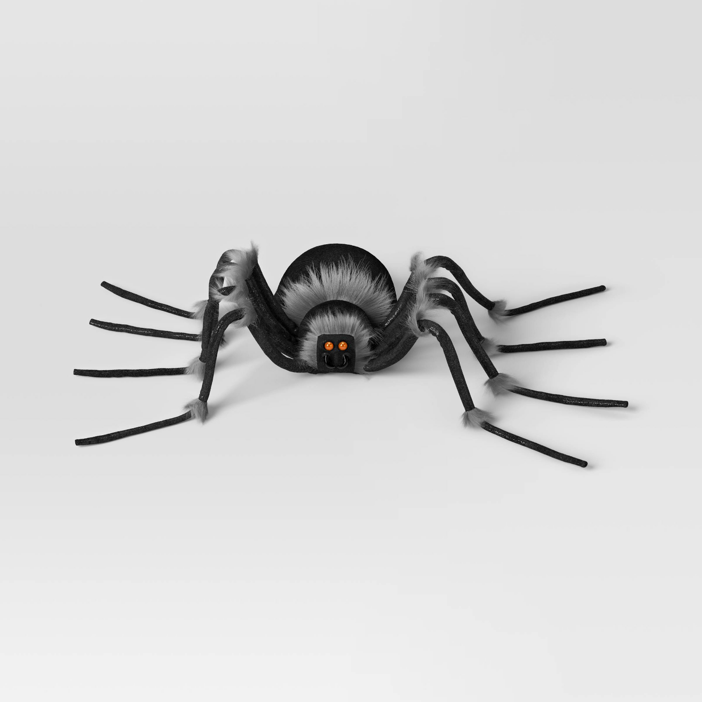6 ft Plush Spider with Jewel Eyes
