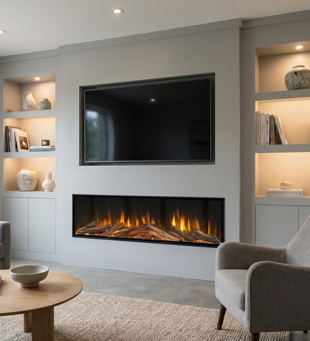 Evonic E-Lectra 1500 Hole in the Wall Electric Fire