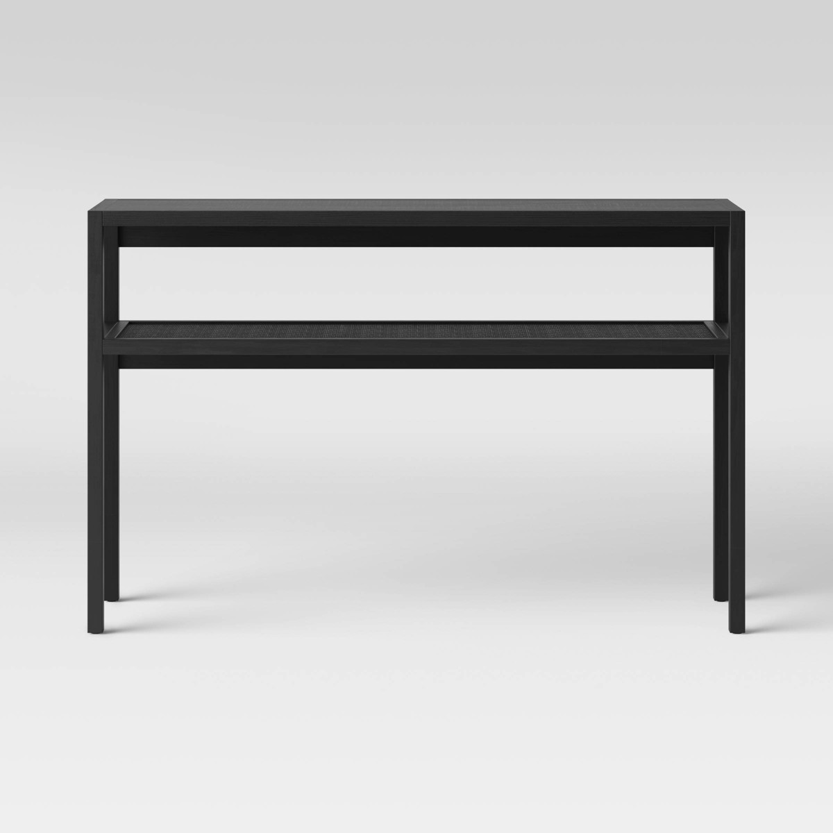 Warwick Narrow Console Table — Black