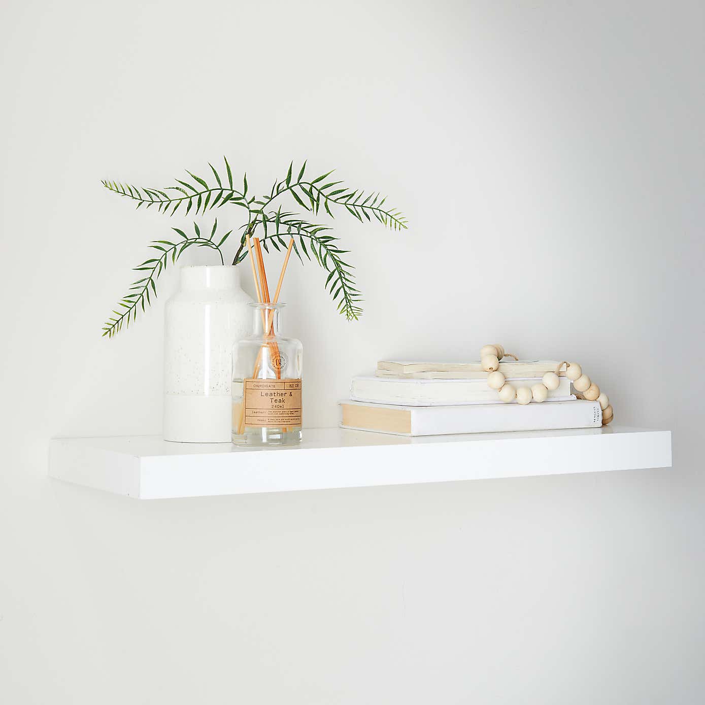 Floating Shelf — White, 60cm
